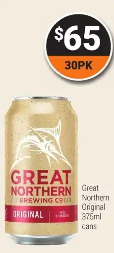 Super Cellars Great Northern Original cans offer