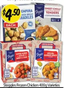 NQR Steggles Frozen Chicken Varieties offer