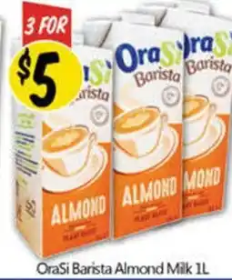 NQR OraSi Barista Almond Milk offer