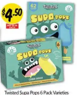 NQR Twisted Supa Pops 6 Pack Varieties offer