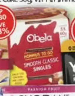 NQR Obela Hommus to Go 3Pack offer