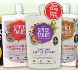 NQR The Spice Tailor Curry Paste Varieties offer