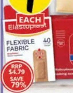 NQR Elastoplast Fabric Strips 40 Pack offer
