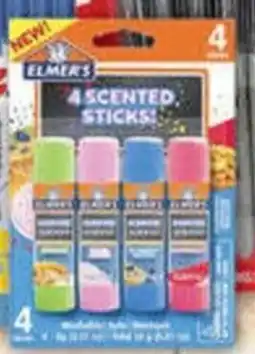 NQR Elmers Scented Glue Sticks 4 Pack offer