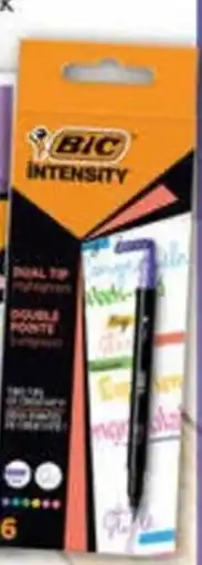 NQR Bic Dual Tip Pens 6 Pack offer