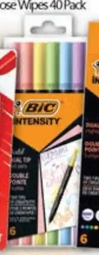 NQR Bic Dual Tip Highlighters 6 Pack offer