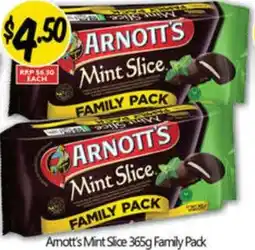 NQR Amott's Mint Slice 365g Family Pack offer
