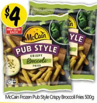 NQR McCain Frozen Pub Style Crispy Broccoli Fries offer