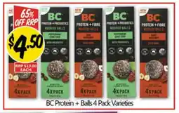 NQR BC Protein+Balls 4 Pack Varieties offer