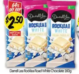 NQR Darrell Lea Rocklea Road White Chocolate offer