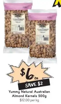 Drakes Yummy Natural Australian Almond Kernels offer