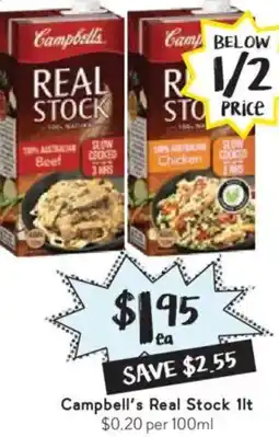 Drakes Campbell's Real Stock offer