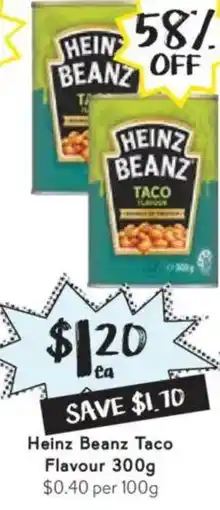Drakes Heinz Beanz Taco Flavour offer