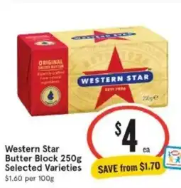 IGA Xpress Western Star Butter Block offer