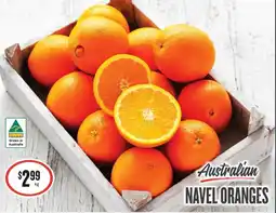 IGA Xpress Australian NAVEL ORANGES offer