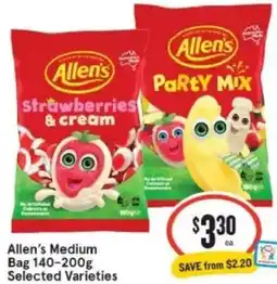IGA Xpress Allen's Medium Bag Selected Varieties offer