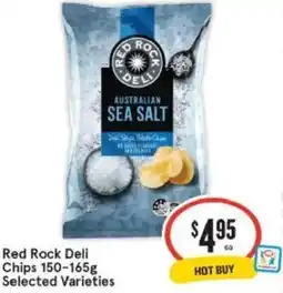 IGA Xpress Red Rock Deli Chips Selected Varieties offer