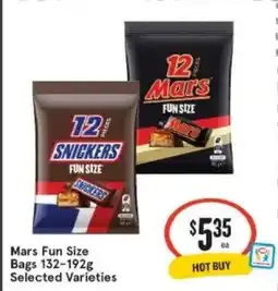 IGA Xpress Mars Fun Size Bags Selected Varieties offer