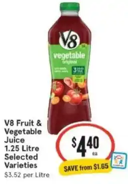 IGA Xpress V8 Fruit & Vegetable Juice offer