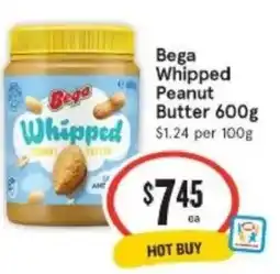 IGA Xpress Bega Whipped Peanut Butter offer