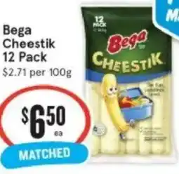 IGA Xpress Bega Cheestik 12 Pack offer