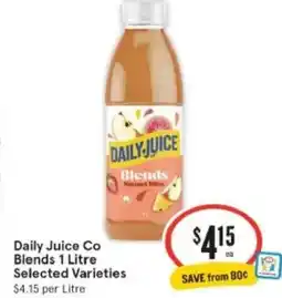 IGA Xpress Daily Juice Co Blends offer