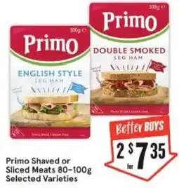 IGA Xpress Primo Shaved or Sliced Meats offer