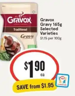 IGA Xpress Gravox Gravy Selected Varieties offer