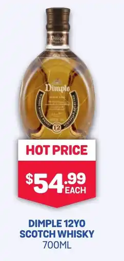 SipnSave DIMPLE 12YO SCOTCH WHISKY offer