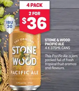 SipnSave STONE & WOOD PACIFIC ALE offer