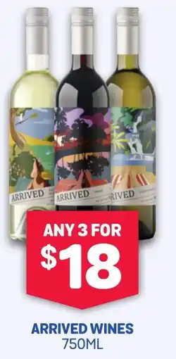 SipnSave Arrived wines offer