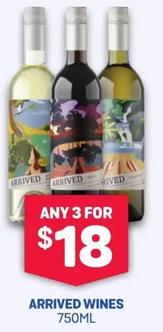 SipnSave Arrived wines offer