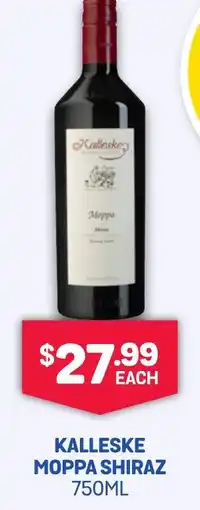 SipnSave Kalleske moppa shiraz offer