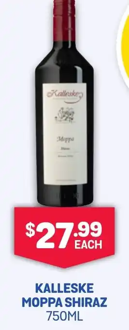 SipnSave Kalleske moppa shiraz offer
