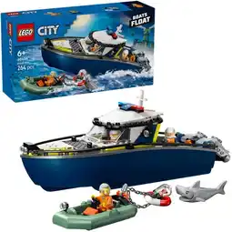 Target LEGO City Police Boat Chase 60456 offer