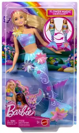 Target Barbie Flower Magic Mermaid Doll & Accessories offer
