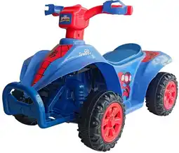 Target 6V Motorized Quad - Spiderman offer
