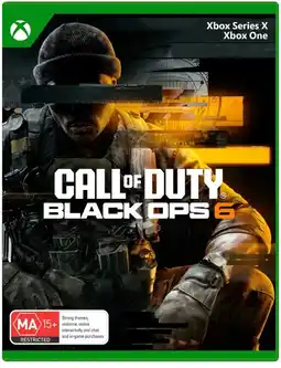 Target Call of Duty: Black Ops 6 - Xbox Series X offer