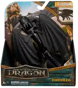 Kmart 23cm How To Train Your Dragon Toothless Action Figure offer