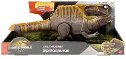 Kmart Jurassic World Rebirth Tail Thrasher Spinosaurus Action Figure offer