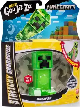 Kmart Heroes of Goo Jit Zu Minecraft Stretchy Character Playset - Assorted offer