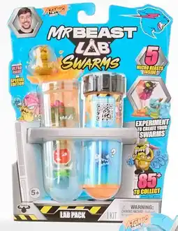 Kmart 5 Pack MrBeast Lab Swarms Atomic Series Playset - Assorted offer