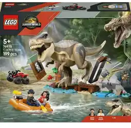 Kmart LEGO Jurassic World T. rex River Escape 76975 offer