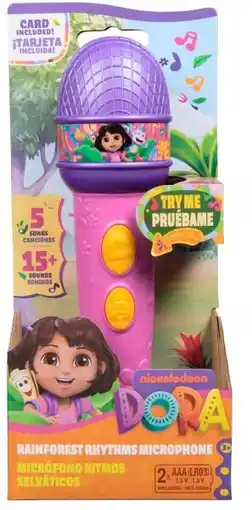 Kmart Nickelodeon Dora Rainforest Rhythms Microphone offer