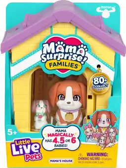 Kmart Little Live Pets Mama Surprise Families Mama's House Playset - Assorted offer