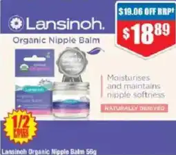 Chemist Warehouse Lansinoh. Organic Nipple Balm offer