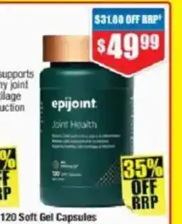 Chemist Warehouse Epijoint Joint Health 120 Soft Gel Capsules offer