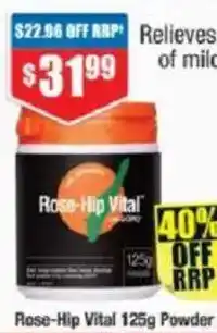 Chemist Warehouse Rose-Hip Vital 125g Powder offer