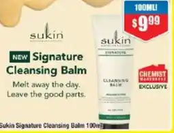 Chemist Warehouse Sukin Signature Cleansing Balm offer