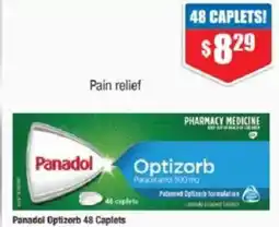 Chemist Warehouse Panadol Optizorb 48 Caplets offer